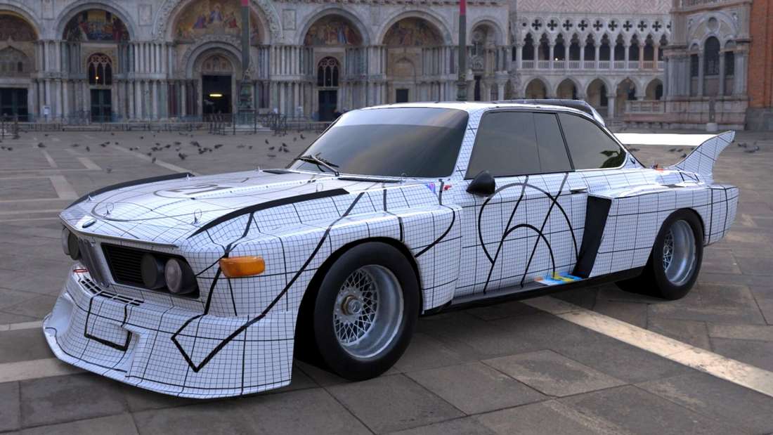 Art Car N°2 – BWM 3.0 CSL by Frank Stella